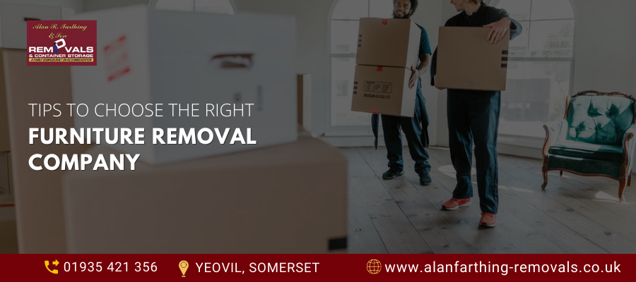 5 Tips of Choosing the Right Furniture Removal Company